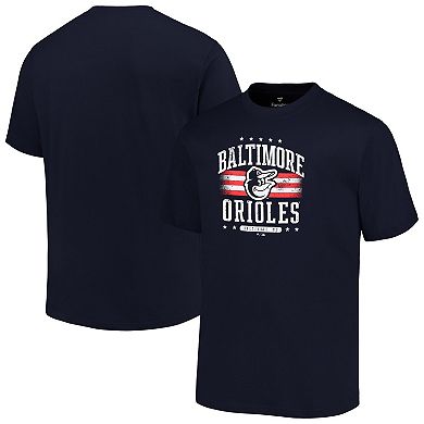 Men's Profile  Navy Baltimore Orioles Big & Tall Americana T-Shirt