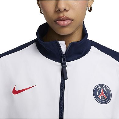 Women's Nike  White Paris Saint-Germain 2024/25 Strike Anthem Full-Zip Jacket