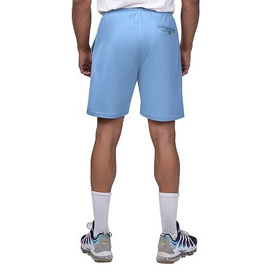 Men's Margaritaville Light Blue Chicago Cubs Peached French Terry Shorts