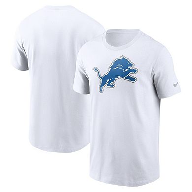 Men's Nike White Detroit Lions Primary Logo T-Shirt