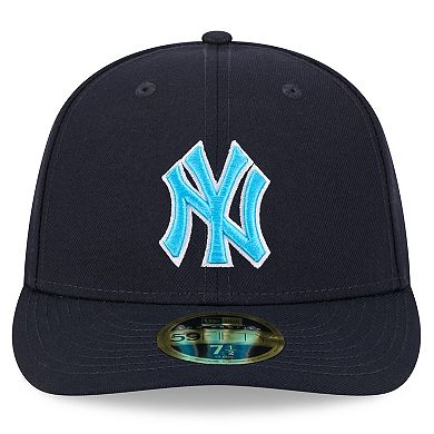 Men's New Era Navy New York Yankees 2024 Father's Day Low Profile 59FIFTY Fitted Hat