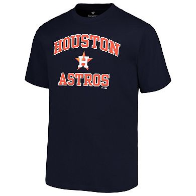 Men's Profile Navy Houston Astros Big & Tall Heart & Soul T-Shirt