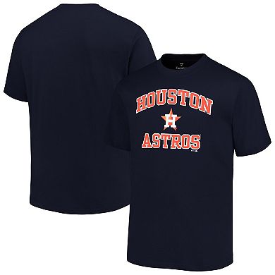 Men's Profile Navy Houston Astros Big & Tall Heart & Soul T-Shirt