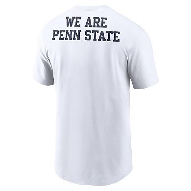Men's Nike White Penn State Nittany Lions Blitz 2-Hit T-Shirt