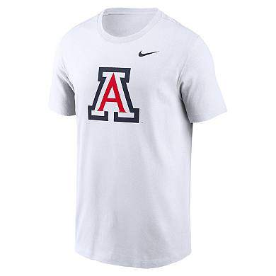 Men's Nike White Arizona Wildcats Primetime Evergreen Logo T-Shirt