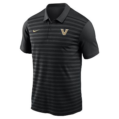 Men's Nike Black Vanderbilt Commodores 2024 Sideline Victory Coaches Performance Polo