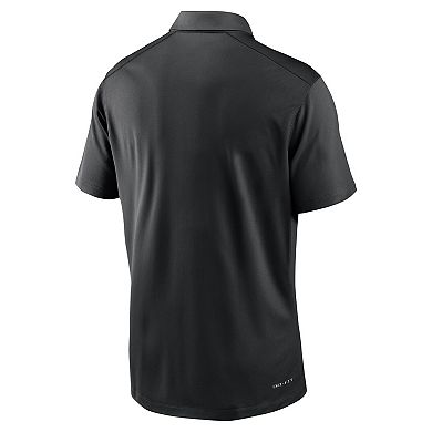 Men's Nike Black Vanderbilt Commodores 2024 Sideline Victory Coaches Performance Polo
