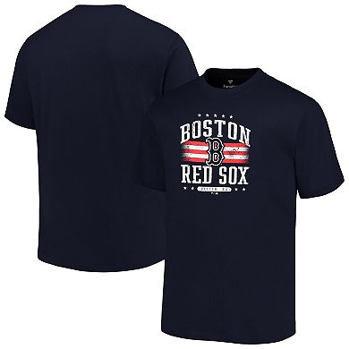 Men's Profile  Navy Boston Red Sox Big & Tall Americana T-Shirt
