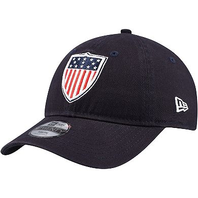Youth New Era Navy Team USA Crest 9TWENTY Adjustable Hat