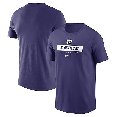 Men's Nike Purple Kansas State Wildcats 2024 Sideline Team Issue Performance T-Shirt