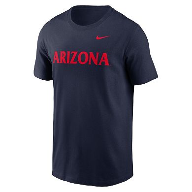 Men's Nike Navy Arizona Wildcats Primetime Evergreen Wordmark T-Shirt