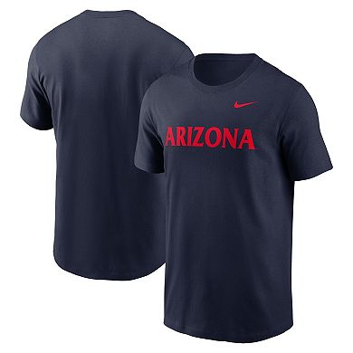 Men's Nike Navy Arizona Wildcats Primetime Evergreen Wordmark T-Shirt