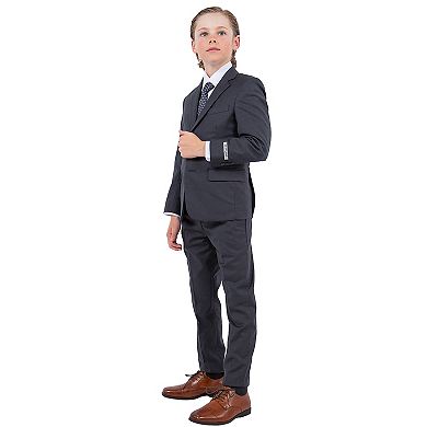 Stacy Adams Boy's 5pc Solid Suit