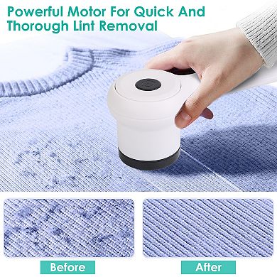 Electric Lint Shaver - Usb Rechargeable Fabric Clothes Lint Fluff Remover, Fuzz Pilling Trimmer