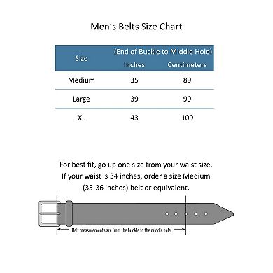 Ctm Men's Basic Belt
