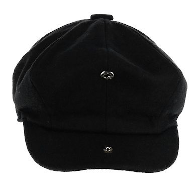 Epoch Hats Company Men's Melton Wool 8 Quarter Newsboy Cap