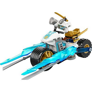 LEGO NINJAGO Zane's Ice Motorcycle Toy Set, Ninja Gift 71816 Building Kit (84 Pieces)