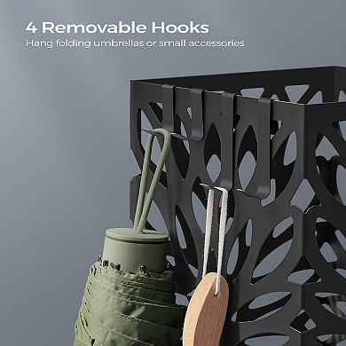 Stylish Black Umbrella Stand For Organized Entryways And Home Decor