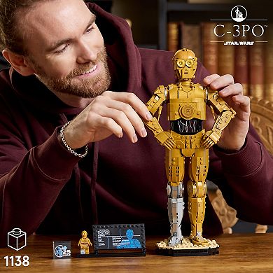 LEGO Star Wars C-3PO Buildable Droid Figure 75398 Building Kit (1138 pieces)