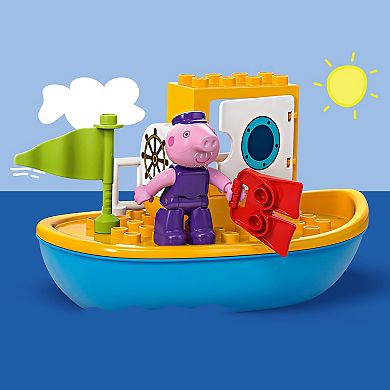 LEGO DUPLO Peppa Pig Boat Trip Bath Toy 10432 Building Kit (23 pieces)