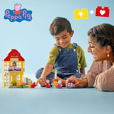 LEGO DUPLO Peppa Pig Birthday House 10433 Building Kit (59 pieces)