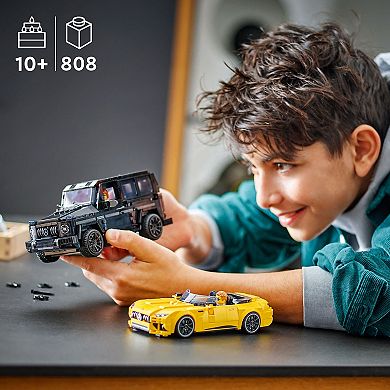 LEGO Speed Champions Mercedes-AMG G 63 & Mercedes-AMG SL 63 F1 76924 Building Kit (808 pieces)