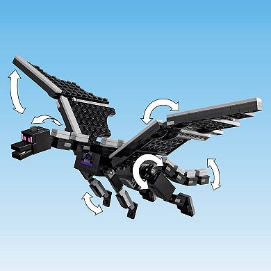 LEGO Minecraft The Ender Dragon and End Ship 21264 Building Kit (657 pieces)