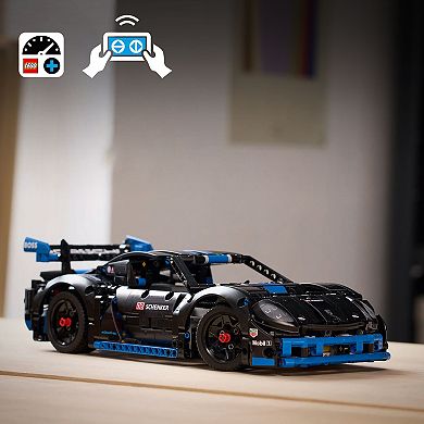 LEGO Technic Porsche GT4 e-Performance Race Car 42176 Building Kit (834 pieces)