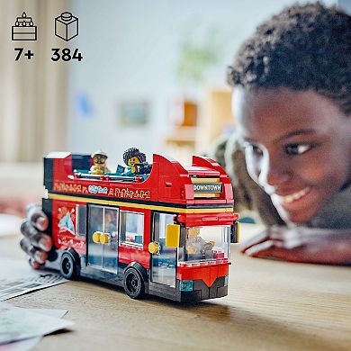 LEGO City Red Double-Decker London Sightseeing Bus 60407 Building Kit (384 pieces)