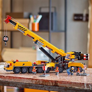 LEGO City Yellow Mobile Construction Crane 60409 Building Kit (1116 pieces)