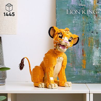 Disney's The Lion King LEGO Young Simba the Lion King 43247 Building Kit (1445 pieces)