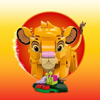 Disney's The Lion King LEGO Simba the Lion King Cub 43243 Building Kit (222 pieces)