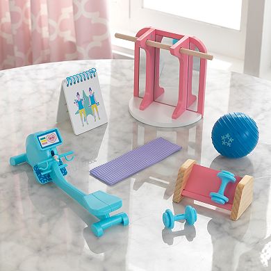 KidKraft Dollhouse Accessory Pack Home Gym Toy Set