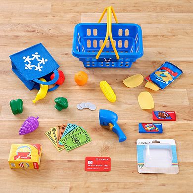 KidKraft Wooden Grocery Store Self-Checkout Center Toy Set