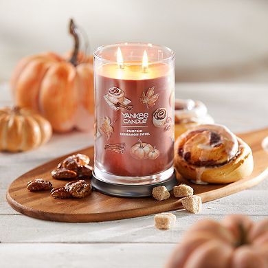 Yankee Candle Pumpkin Cinnamon Swirl Signature Large Tumbler Candle