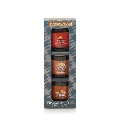 Yankee Candle Pumpkin Season Mini Candle Trio