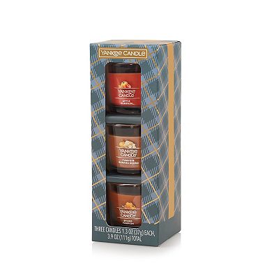 Yankee Candle Pumpkin Season Mini Candle Trio