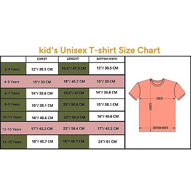 Children's Cotton T-shirts For Toddlers And Little Kids
