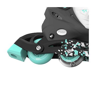 Yvolution Combo Skates 2in1 Quad And Inline Kids Skates