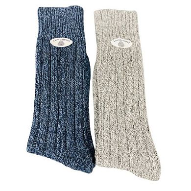 Sierra Socks Men Perfect Fit Wool Crew Socks for Daily Use