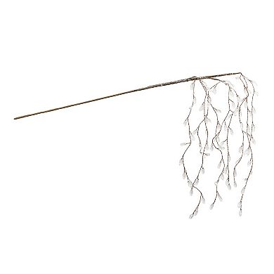 Icy Hanging Branch (set Of 6) 22.75"h Acrylic