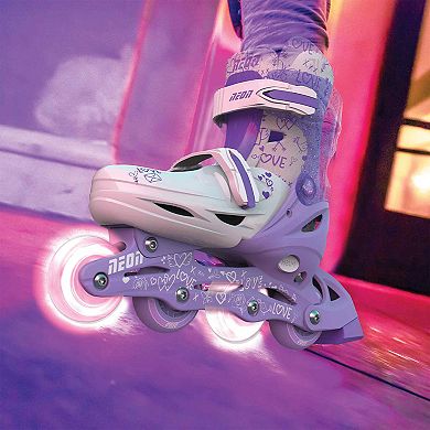 Yvolution Combo Skates 2in1 Quad And Inline Kids Skates