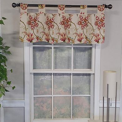 Ophelia Tab Style Premium Quality Modern Valance Set 4" Tab