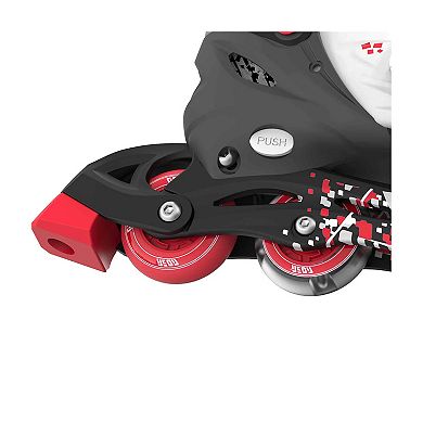 Yvolution Combo Skates 2in1 Quad And Inline Kids Skates