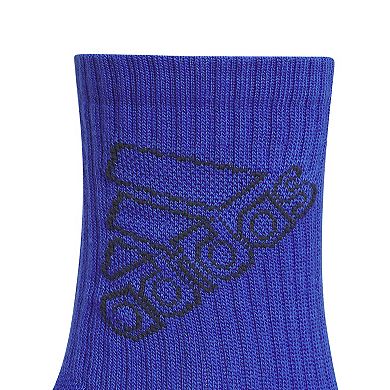 Boys adidas Cushioned Mixed 2.0 6-Pack Crew Socks