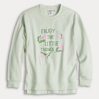 Women's Enjoy The Little Things Graphic Pullover