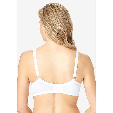 Comfort Choice Women's Plus Size Wireless 7-day Bra