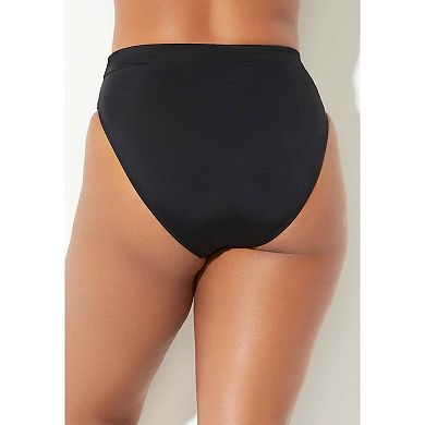 Swimsuits For All Women's Plus Size High Leg Swim Brief