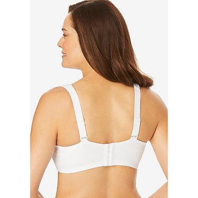 Comfort Choice Women's Plus Size Petal Boost Underwire Bra