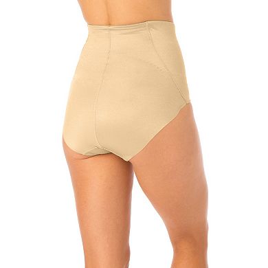 Secret Solutions Women's Plus Size Power Shaper Firm Control High Waist Shaping Brief